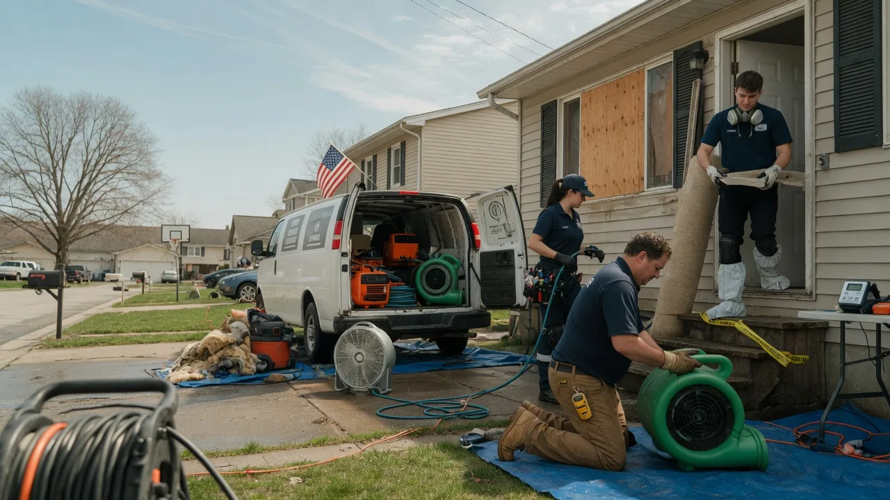 Water Damage Restoration in Columbia, NC near me
